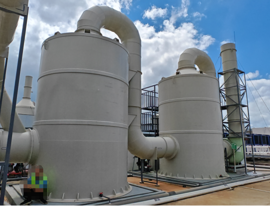 電路板廠廢氣處理設(shè)備噴淋塔